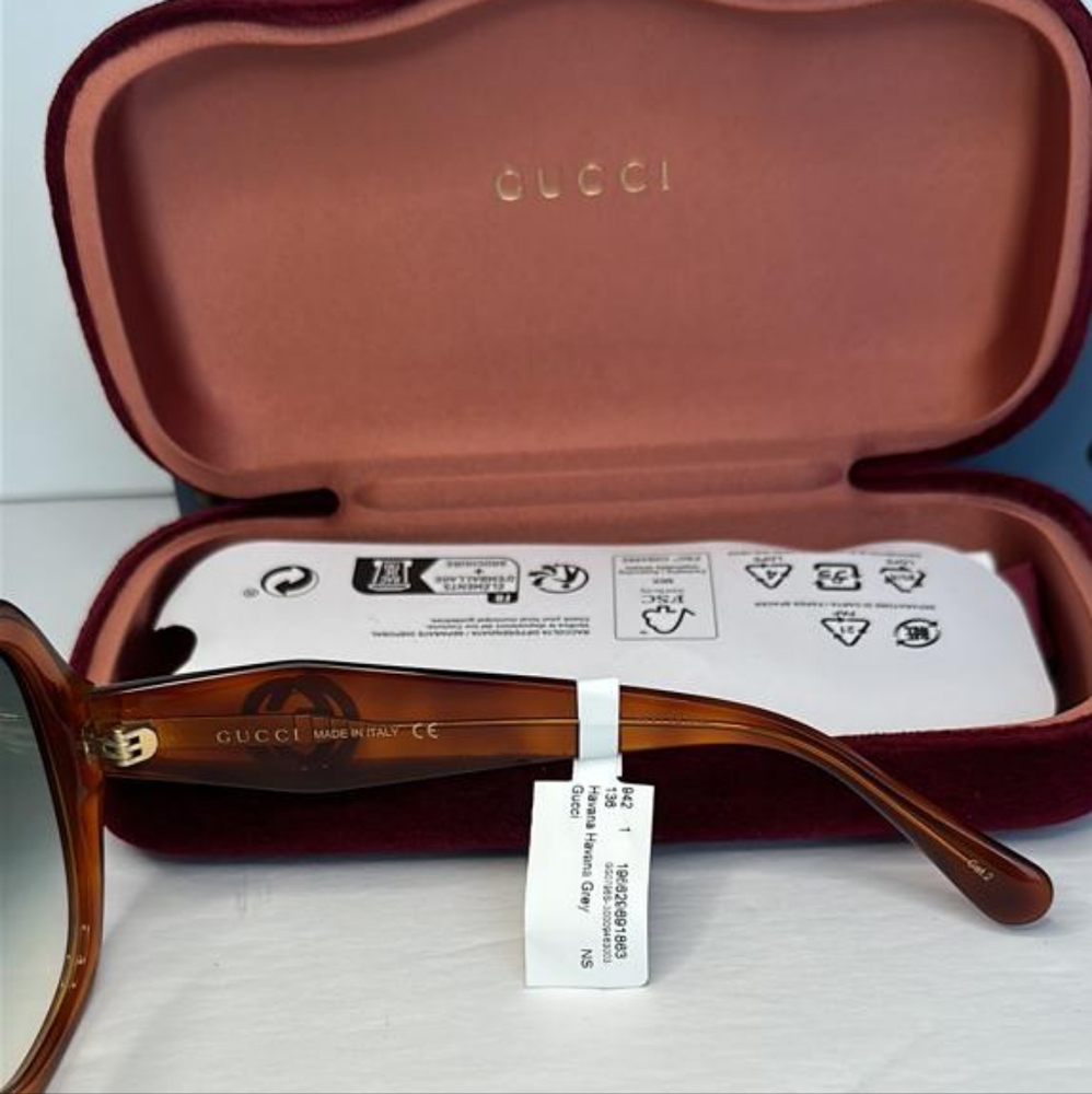 Authentic New Gucci GG0796S-003 56 Ladies Sunglasses - Picture 11 of 13